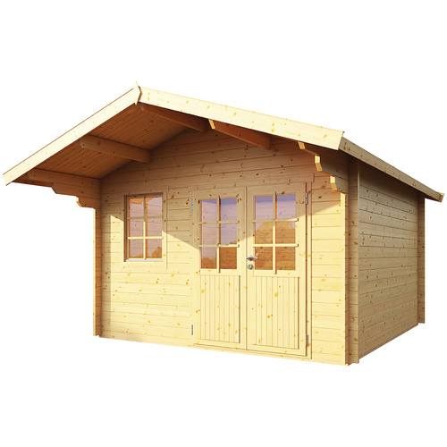 WOLFF Gartenhaus »Lisa 44-B«, Holz, Bx...