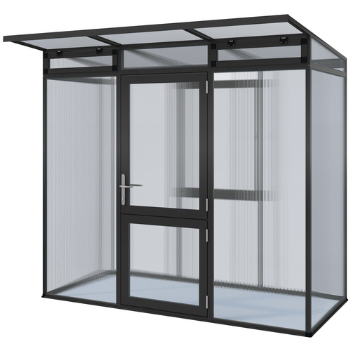 KGT Gewächshaus »Linea«, 2,57 m², Ku... KGT Gewächshaus »Linea«, 2,57 m², Ku...