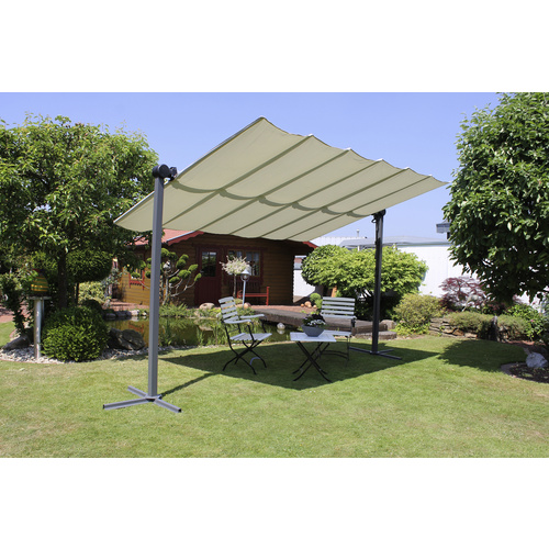 Leco Pavillon Waved, BxT: 250x350 cm, mit Sonnendach