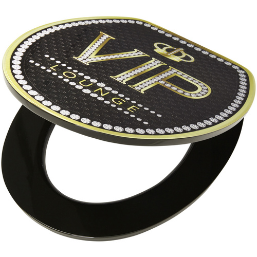 3-D Chrom WC-Sitz VIP