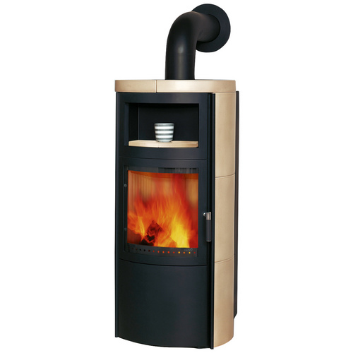 HARK Kaminofen Vito WW ECOplus creme, 4,2 kW, Dauerbrand