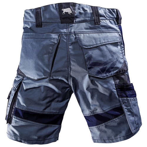 BULLSTAR Arbeitsshort »WORXTAR«, Polyester/Baumwolle, taubenblau/marine