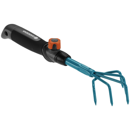 Image of GARDENA Blumenkralle, »Combisystem«, ergonomisch, 5 Zähne, türkis/schwarz - bunt