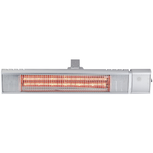 ENDERS Elektroheizstrahler »Madeira«, max. Heizleistung: 2 kW, Schutzart: IP65 - silberfarben