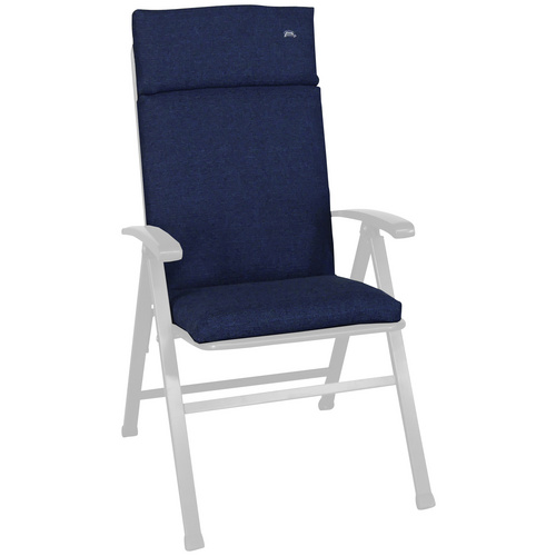 Thumbnail - ANGERER FREIZEITMÖBEL Sesselauflage »Smart«, blau, BxL: 47 x 112 cm