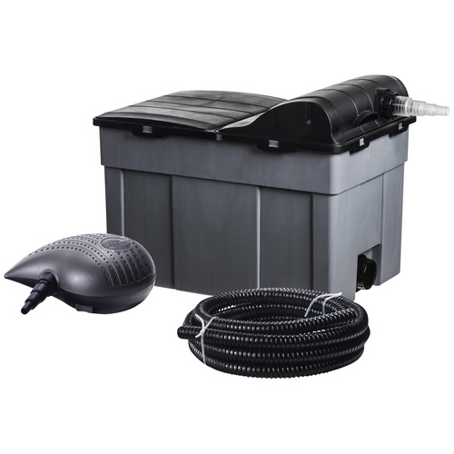 HEISSNER Teichfilter, 16000 l - grau Rab...