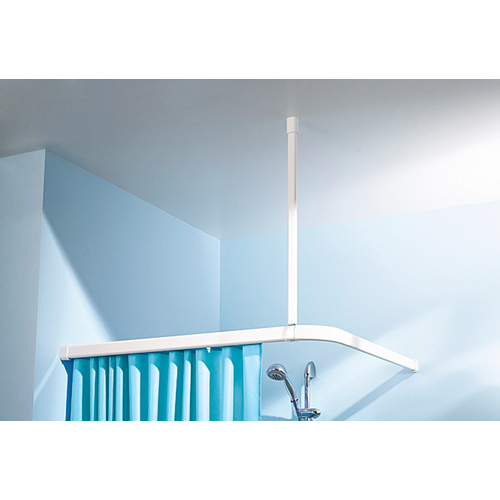 Kleine Wolke Deckenhalterung für Duschvorhangstangen