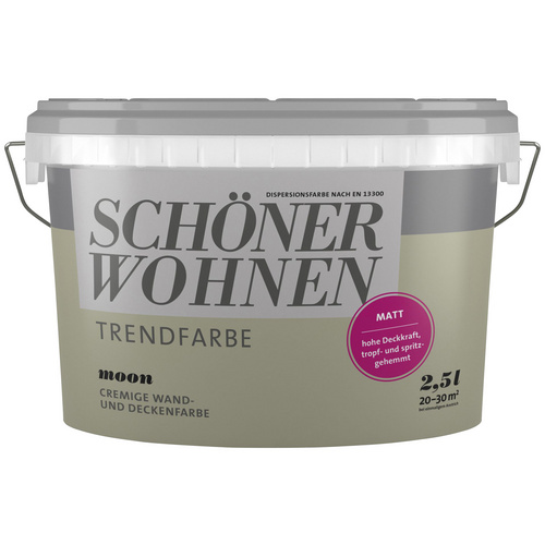 Schöner Wohnen Farbe Trendfarbe moon