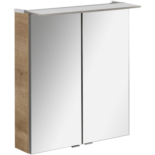 Fackelmann Spiegelschrank 60 cm Ast-Eiche EEK: A++