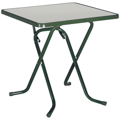 BEST Gartentisch Primo, klappbar, Stahl/Alcolit, 67x67 cm