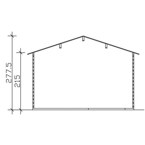 SKANHOLZ Gartenhaus »Holmestrand« (RABATT 10%) | Restposten 10% Rabatt