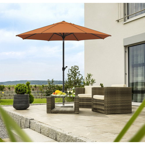 Schneider Sonnenschirm Adria Terracotta Ø 300 cm