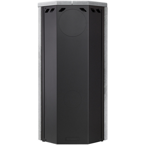 JUSTUS Kaminofen »Usedom 5 D«, Stahl/Speckstein, 5 kW, Dauerbrand geeignet - schwarz (Rabatt: 51 %)