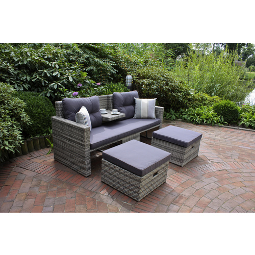 GARDEN PLEASURE Loungesofa, Kunststoff, ...