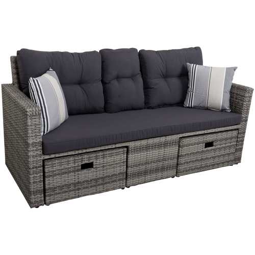 GARDEN PLEASURE Loungesofa, Kunststoff, ...