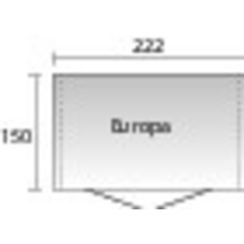 BIOHORT Gerätehaus »Europa Gr. 3«, St...