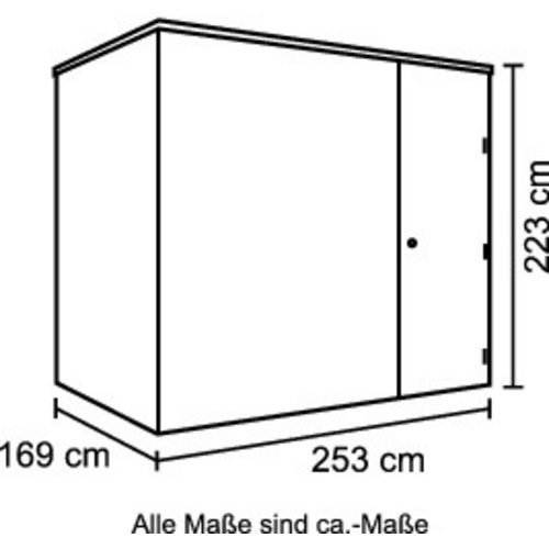 SKANHOLZ Gartenhaus »Melbourne 2«, BxT...