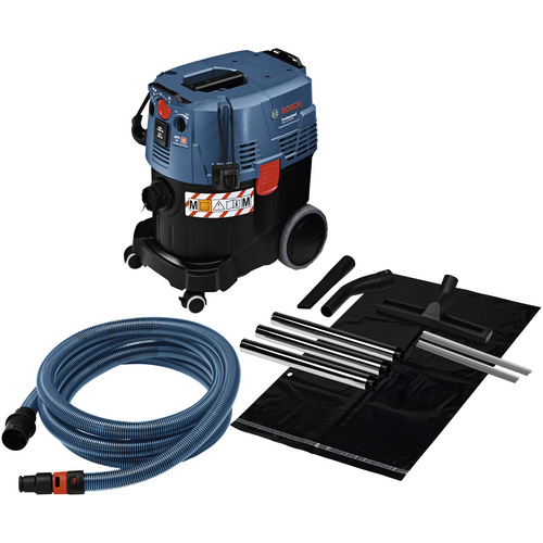 Image of BOSCH PROFESSIONAL Nass-Trockensauger »GAS 35 M AFC«, 1380 W, 35 l, Schlauchlänge: 5 m - blau