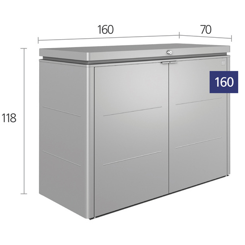 BIOHORT Gartenbox »HighBoard«, 160 x 1...