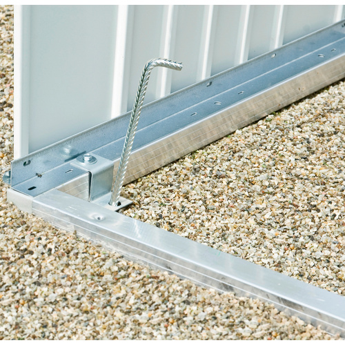 BIOHORT Bodenrahmen »Avantgarde«, B x L: 252 x 332 cm - silberfarben