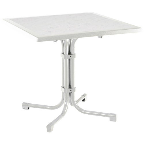 best freizeitmöbel Klapptisch Boulevard 80x80 in verschiedenen Farben
