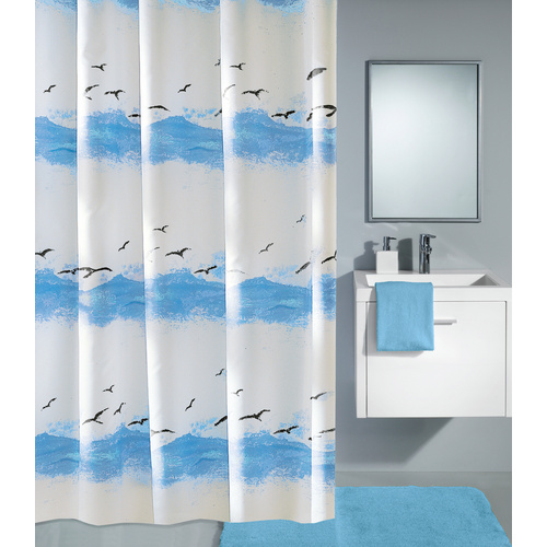 Kleine Wolke Duschvorhang Seaside Breite 240 cm (1-tlg)