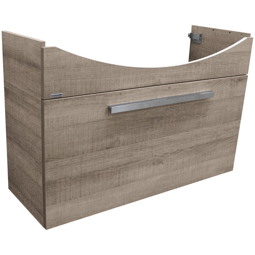 Fackelmann Waschbeckenunterschrank 98,5 cm A-Vero Eiche