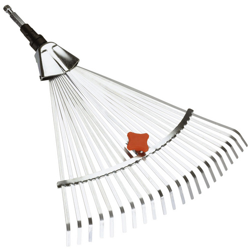 Image of GARDENA Combi-Verstellbesen »Combisystem«, Arbeitsbreite: 30 cm, Federstahl, silberfarben