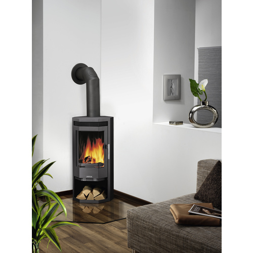 JUSTUS Kaminofen »Usedom 5«, Stahl, 5 kW - grau (Rabatt: 20 %)