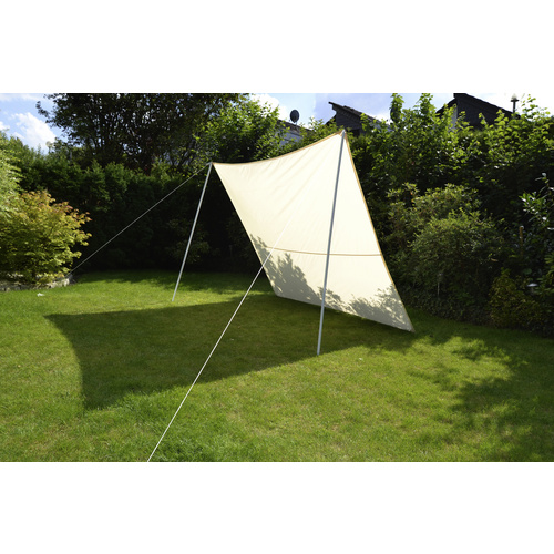 Thumbnail - FLORACORD Vierecksonnensegel, 250 x 300 cm - beige