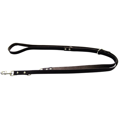 Thumbnail - HEIM Hundeleine »Modern Art«, Größe: 240  cm, Leder, braun