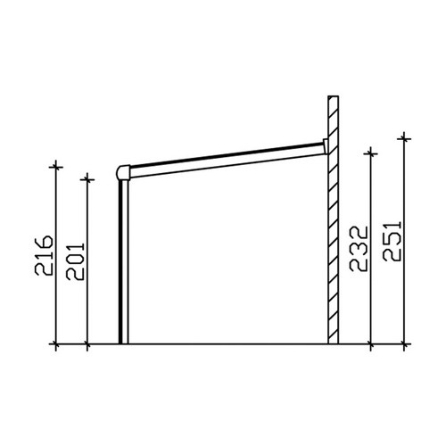 Thumbnail - SKANHOLZ Terrassenüberdachung »Garda«, Breite: 648 cm, Dach: Polycarbonat (PC), schiefergrau