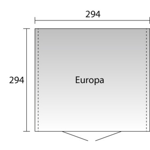 BIOHORT Gerätehaus »Europa Gr. 7«, St...