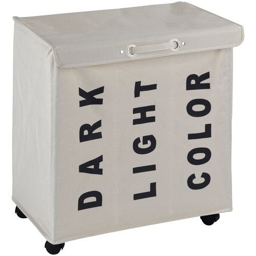 Wenko Wäschesammler Trivo 116 l, beige