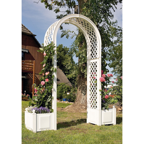 KHW Rosenbogen, Kunststoff_pp - weiss Ra... KHW Rosenbogen, Kunststoff_pp - weiss Ra...