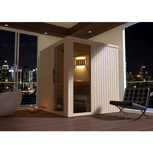 WEKA Sauna »Halmstad 2«, BxHxT: 194 x ... WEKA Sauna »Halmstad 2«, BxHxT: 194 x ...