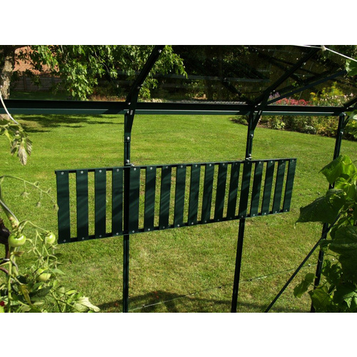 VITAVIA Alu-Regal, BxT: 31 x 120 cm - gruen