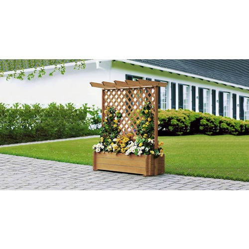 PROMADINO Rankgitter, holz - braun Rabat...