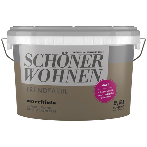 Schöner Wohnen Trendfarbe macchiato, matt