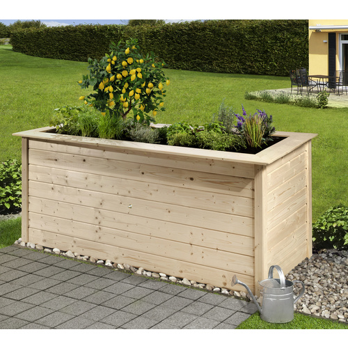 Weka Hochbeet, B/T/H: 205/80/81 cm, natur
