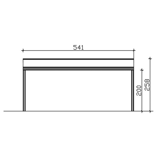SKANHOLZ Terrassenüberdachung »Modena...