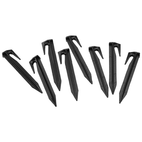 Image of GARDENA Bodenanker, 100 Stück, L: 8,5 cm, schwarz - bunt