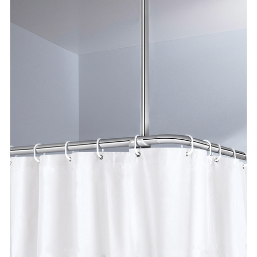 Kleine Wolke Deckenhalter-Stange chromfarbig