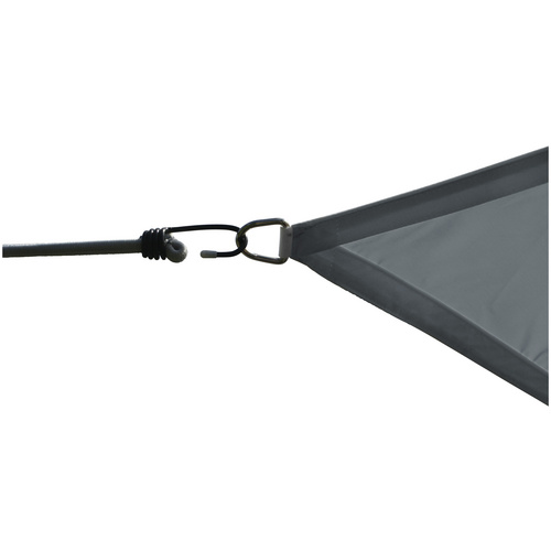 Thumbnail - FLORACORD Dreiecksonnensegel, Breite: 360 cm - schwarz