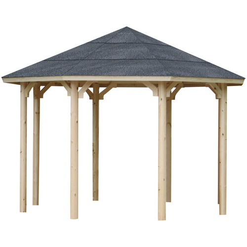 WOLFF Holzpavillon »Kreta 8«, achtecki...