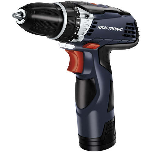 Thumbnail - KRAFTRONIC Akku-Bohrschrauber »KT-AS 12 Li«, 12 V, inkl. Akku - blau