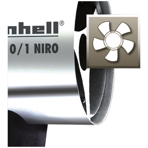 EINHELL Heißluftgenerator »Einhell Heating«, HGG 110/1 Niro, BxHxT: 39,5 x 29 x 18 cm - silberfarben