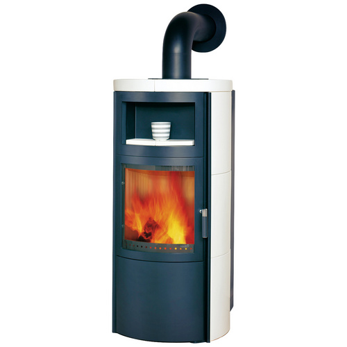 HARK Kaminofen Vito WW ECOplus creme-weiß, 4,2 kW, Dauerbrand