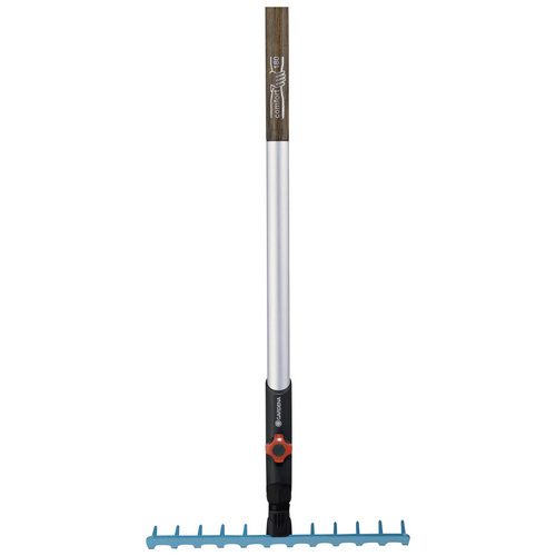 Image of GARDENA Rechen, »Combisystem«, 12 Zinken, 30 cm, stahl, türkis - tuerkis
