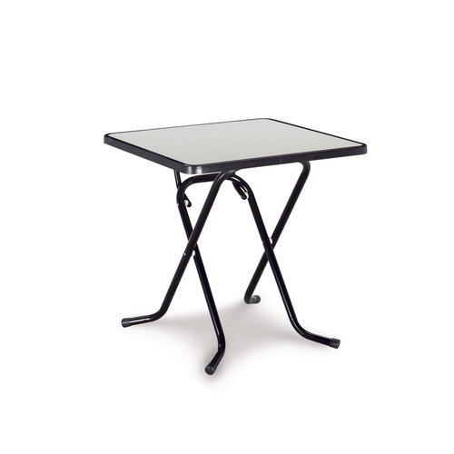 BEST Gartentisch Primo, klappbar, Stahl/Alcolit, 67x67 cm